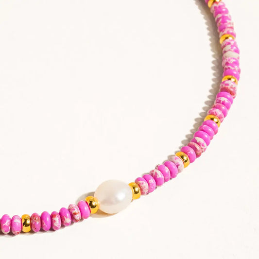 The Millie Handmade Beaded Necklace