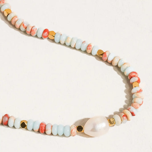 Swank Non Tarnish Beaded Necklace